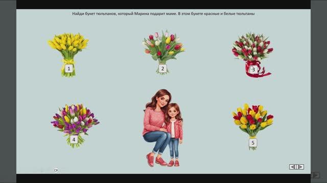 Цветы для мамы