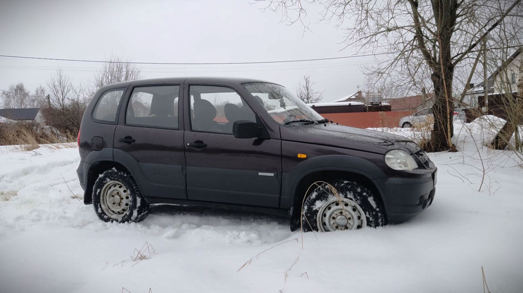 Первая ночевка в Ниве Chevrolet
