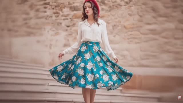 Построение юбки-солнце или полусолнце