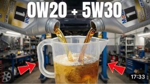 Что будет если смешать масло 0w20 и 5w30