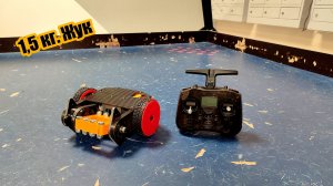 Вертикальный спинер "Эрзац Барабан" | Битвы роботов