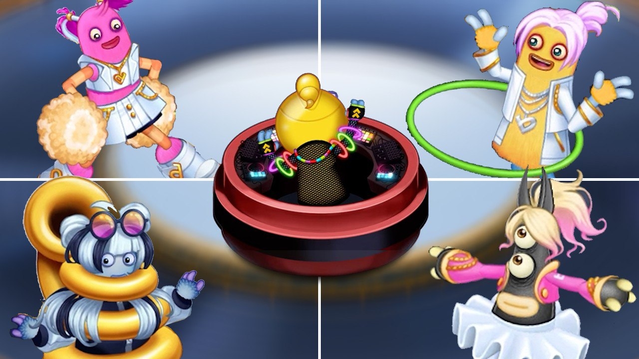 Группа Помьи - Все Монстры, Песни и Анимации (My Singing Monsters, Мои Поющие Монстры, Msm, Мсм) смотреть онлайн