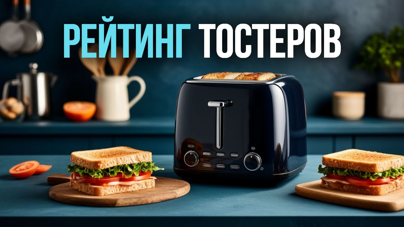 ТОП‑5 тостеров 2026: идеальные хрустящие завтраки 🍞✨