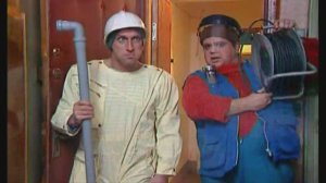 Электрик и водопроводчик. Фрагменты из сериала ″Осторожно, модерн! 2″