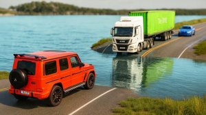 Машинки летают и прыгают! Развивающие мультики Машины помощники. Мультфильмы про машинки