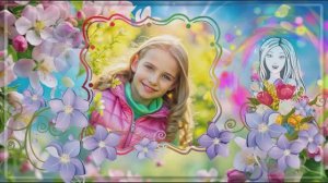 С прекрасным праздником весны мы вас сегодня поздравляем! Фотозаменяемый проект для PSP