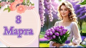 С 8 марта Шикарное музыкальное поздравление видео новинка
