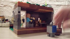 Самоделка Лего дачный домик