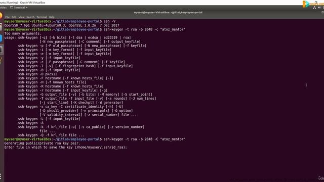 37 - How to add SSH keys in GitLab смотреть онлайн