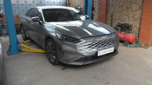 Частичная замена масла в АКПП на Kia K8 2,5 Киа К8 2021 года