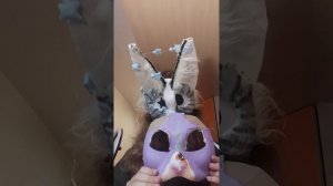 тутор на маску квд с длинными ушами.легко😊