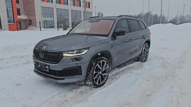Škoda Kodiaq 1.5TSi / 2022 год / GraphiteGrau смотреть онлайн