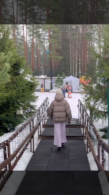 Последний день зимы в Охта-парке.