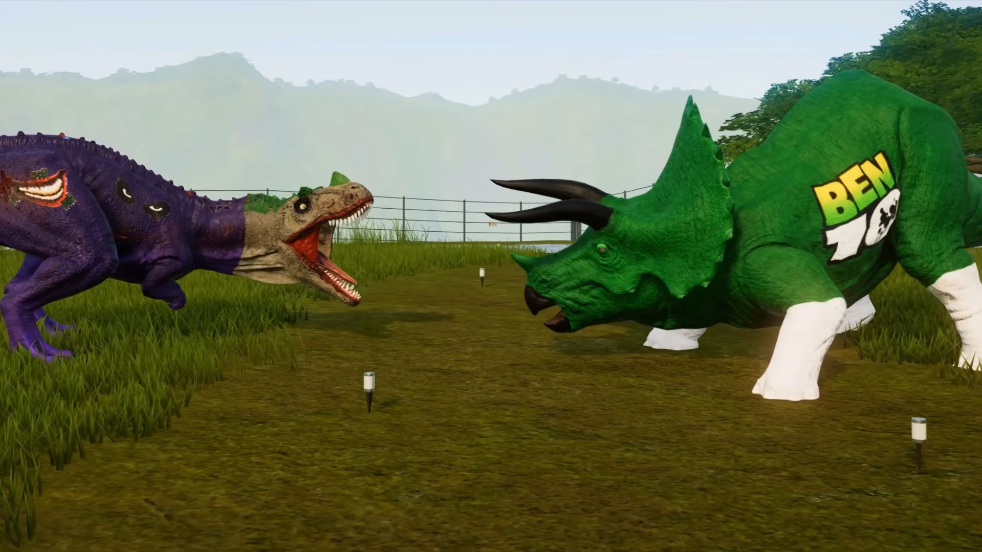 Динозавры. Мультики про Динозавров. Битва Динозавров. смотреть онлайн