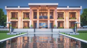 Как построить современный дом в Minecraft