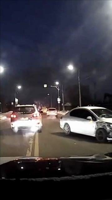 Ночная авария в Омске