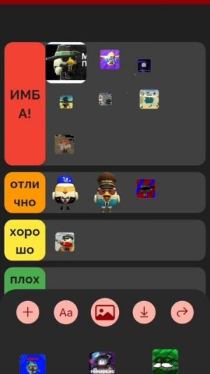 тир лист рутуберов