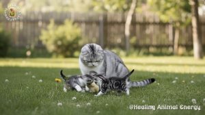 Нежная забота мамы-кошки согревает сердца котят.