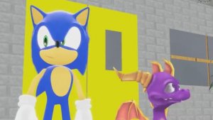 [SFM BALDI] Baldi's Basics In Learning SONIC & SPYRO VS BALDI (Animation) (horror game)