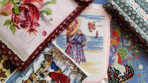 Итоги зимы. Вышивка. Лоскутное шитье. Прикладная вышивка.