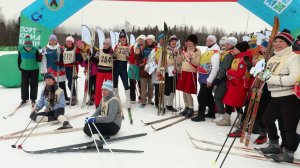 На Кургане в Петрозаводске прошёл 57-й Народный лыжный праздник