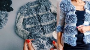 🔥ВМЕСТЕ ВЯЖЕМ ЖАКЕТ МЕХ / БЕСПЛАТНЫЙ МК