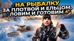 Рыбалка на реке, Палатка с печкой и жареный елец.