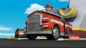 Щенячий патруль. Маршалл. Мэр Гудвэй. Щенки выезжают. Трек джунглевый спасатель. Скай Ч22