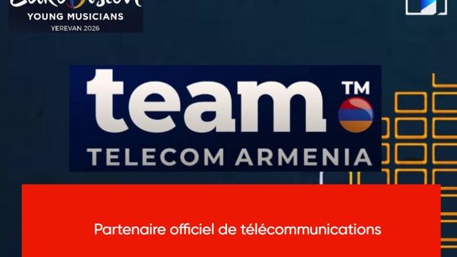 Partenaire officiel de télécommunications du Eurovision des jeunes musiciens'26