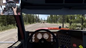 U.S. Route 14: легендарное шоссе в ATS 🚛 Дальнобойный рейс на Thrustmaster T300RS 🇺🇸