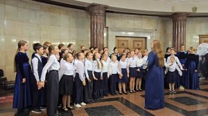 Музыка в метро. Хор Магнолия.