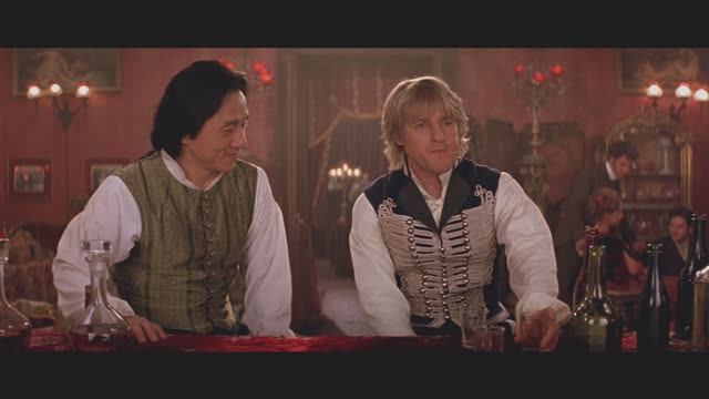 Шанхайские рыцари: Рой подслушивает разговор Джона и Лин