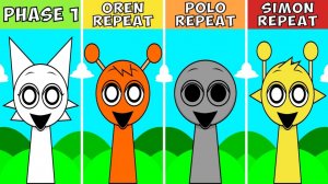 INCREDIBOX SPRUNKI: ФАЗА 1 НО 🔁 ВСЕ ПОВТОРЯЮТ! ♾️🌀