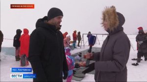 Прямое включение: Международный фестиваль подледного фридайвинга