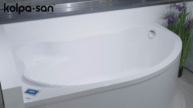 Акриловая ванна Kolpa-San Amadis 567320 160x100 см D, угловая, белый
