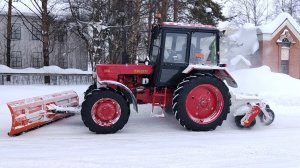 очистка дорог от снега 226 часть