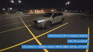 Honda CR-V TrailSport Hybrid 2026 Хонда ЦРВ Траил Спорт Тест Драйв