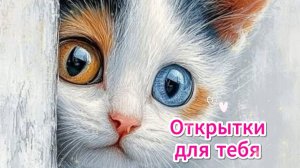 Открытки для тебя: пусть день будет ярким и добрым! ✨