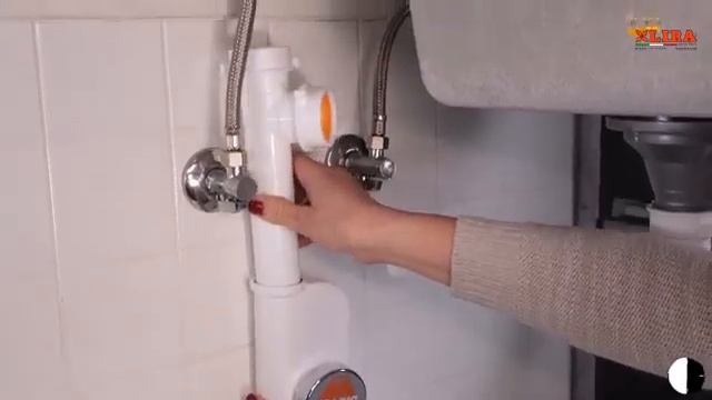 Установка сифона для мойки Spazio 1NT Evolution