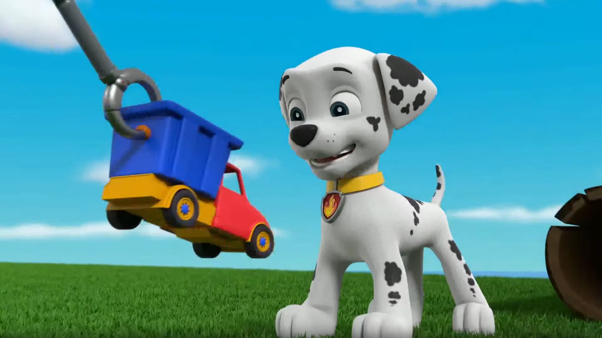 Щенячий патруль. Маршалл. Мэр Гудвэй. Щенки выезжают. Трек джунглевый спасатель. Скай Ч18