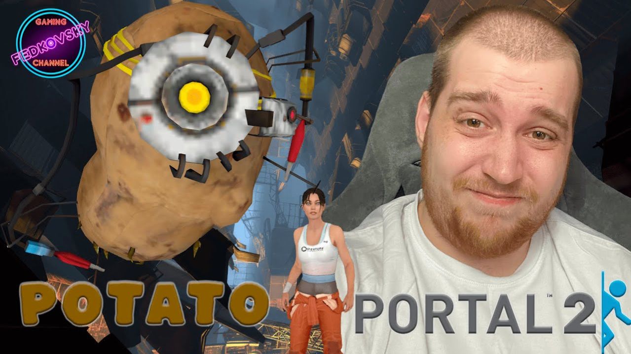 СПАСАЕМ GLaDOS ОТ ВОРОНЫ! ► Portal 2 #3