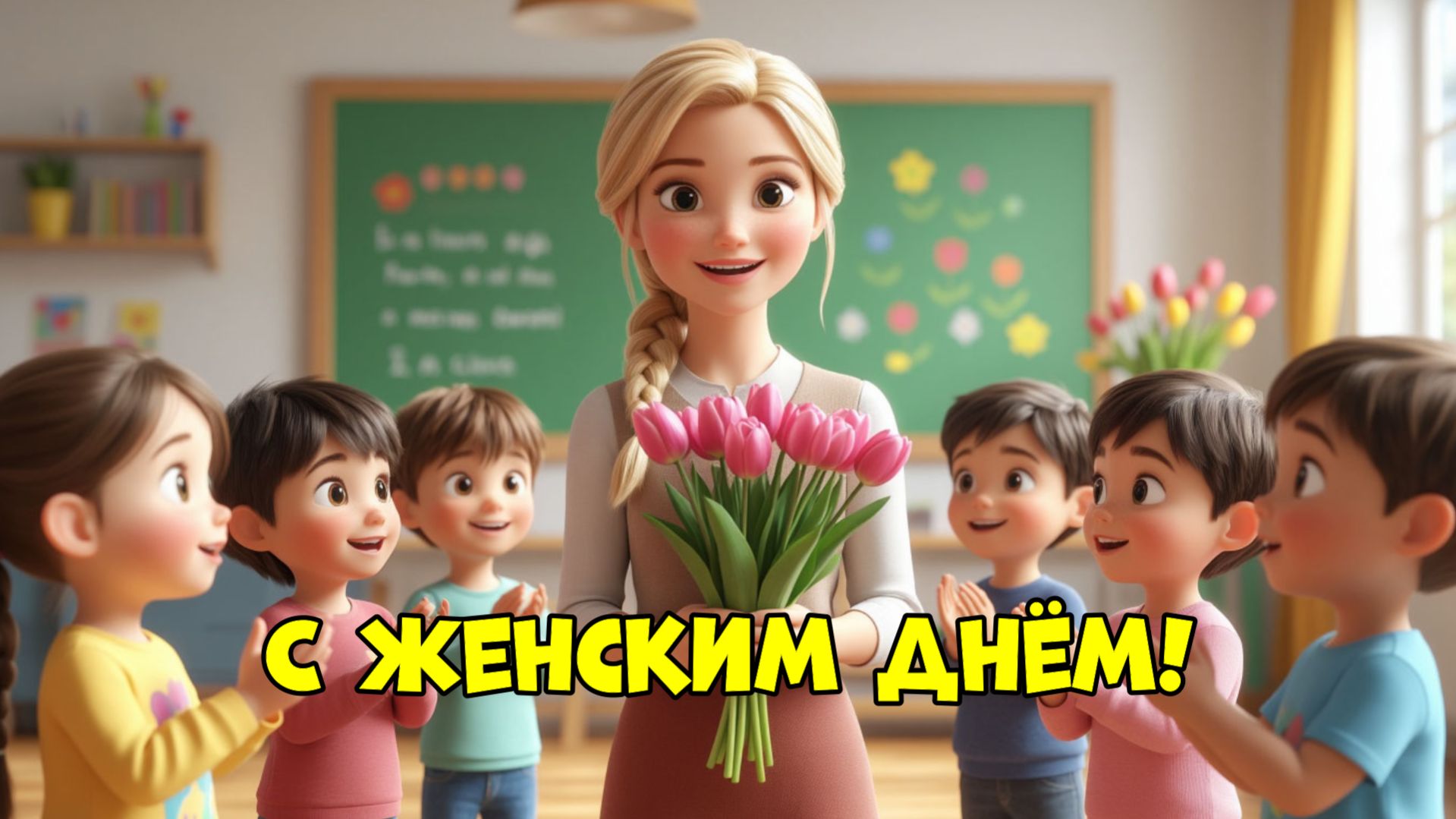 С ЖЕНСКИМ ДНЁМ