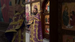 Проповедь отца Павла на Поздней Литургии в Торжество Православия 01.03.2026г.