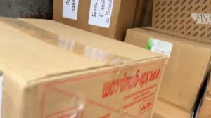 Госпиталь. Привезли помощь нашим защитникам