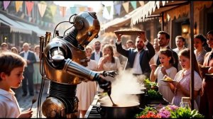 Если бы твоя жизнь была в мире стимпанка… (AI фильм)