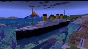 Титаник в minecraft