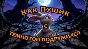 Страх темноты: Зайчонок Пушик и Медвежонок | Поучительный мультик для детей | Сказка про дружбу