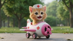 Мультики для детей. Котик спасает кролика мультик/видео про котиков