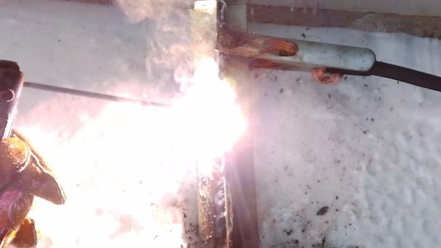 Сварочный процесс начинаещего Сварщика.