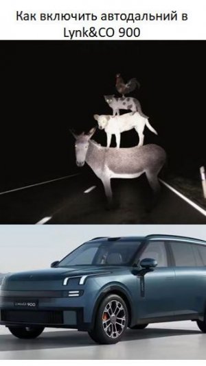 Как включить автодальний в Lynk&CO 900